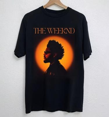 The Weeknd Shirt Black T-Shirt Size S-5XL Casual Unisex T-Shirt