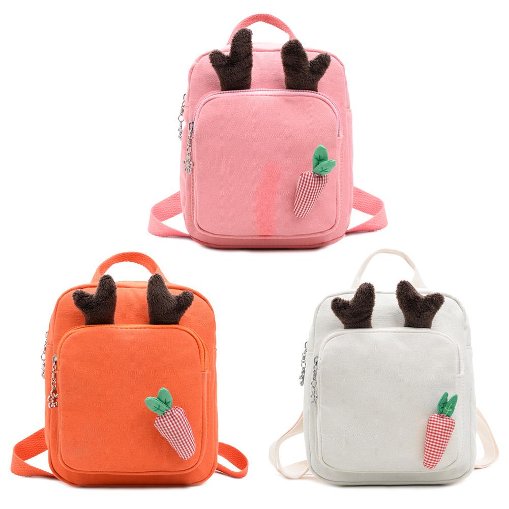 Baby Toddler Kids Child Mini Carrot Backpack Lovely Schoolbag Shoulder Bag Gifts