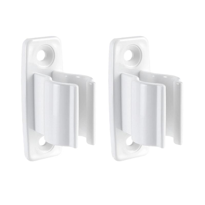 2 Pieces RV Awning Crank Handle Brackets Clips Clamps Awning Crank Storage