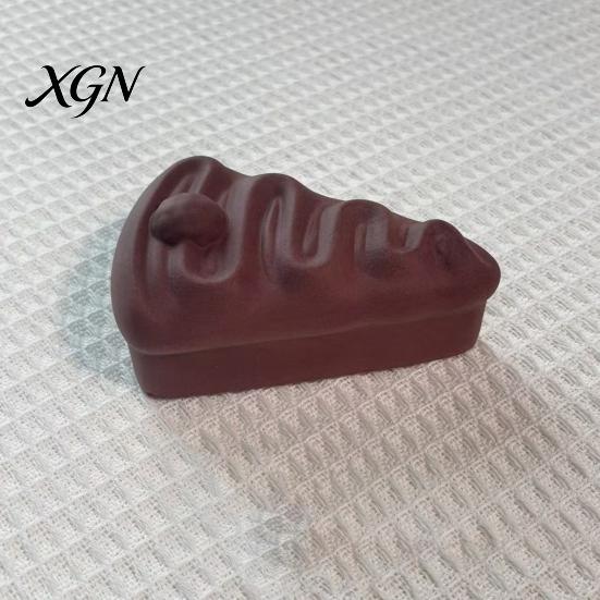 Mousse Cake Squeeze Toy Chocolate Anti-Anxiety Simulated Cream Sensory Simulation Food Photo Props Stress Relief