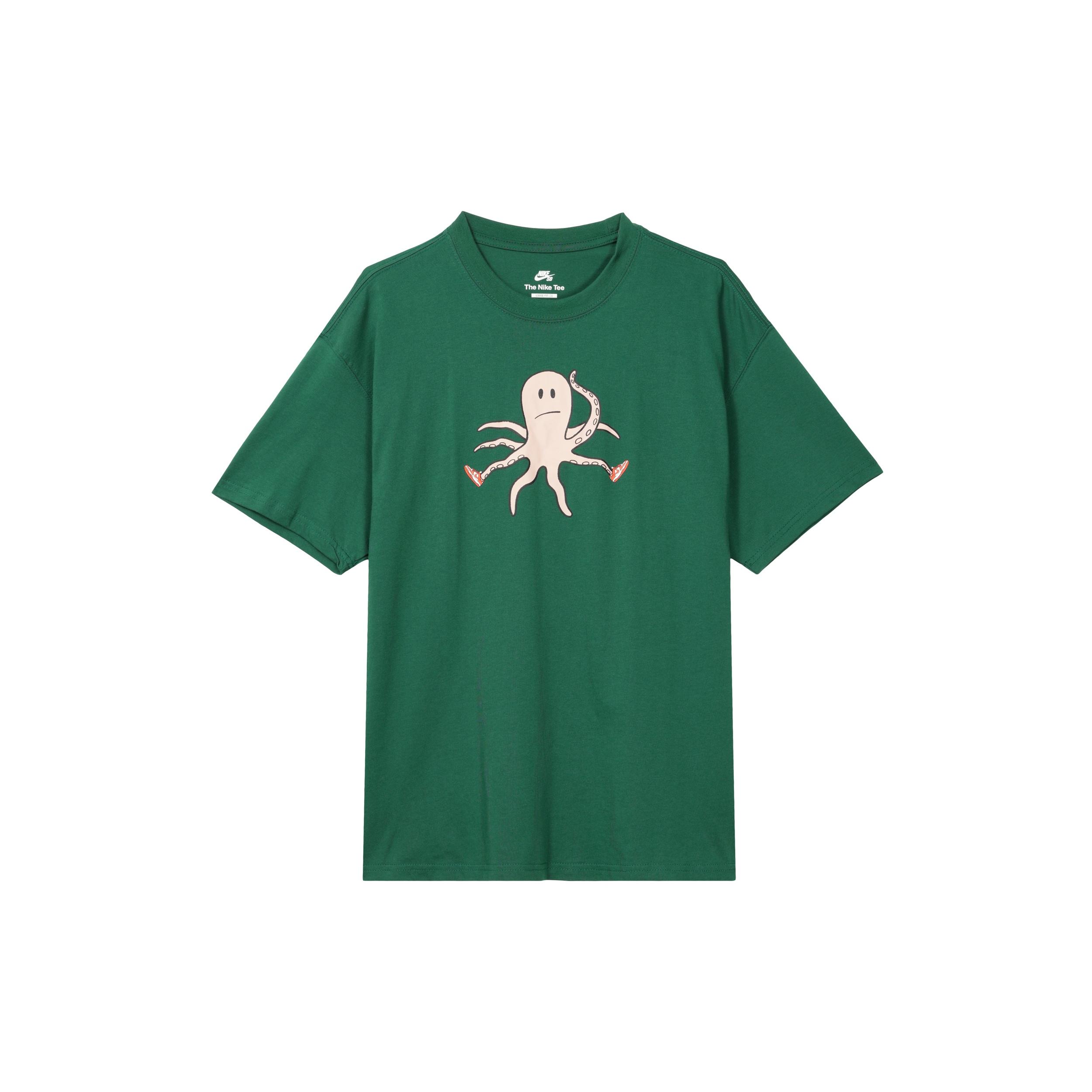 Nike SB Octopus T-Shirt Green Men s DJ1227-341 L