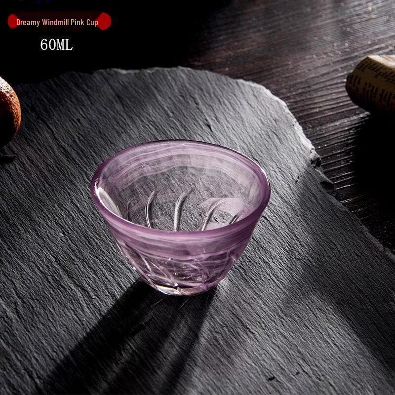 

MODX Colorful Glass Windmill Wine & Sake Cup