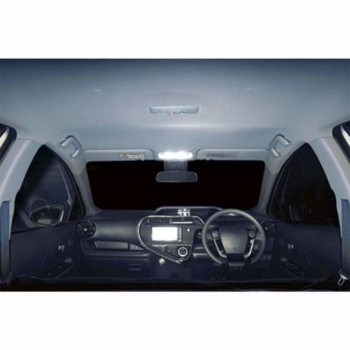 CARMATE GIGA Car LED Room Lamp 15000K 2 Pieces Bright Long Life Cool Blue White Light T10 BW35