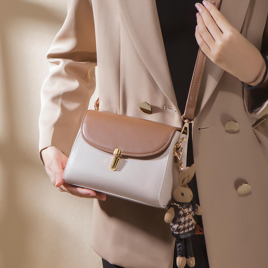 Premium Bag Women'S Trendy Fashion Messenger Bag Women'S Versatile Women'S Small Square Bag Color Matching Shoulder Women'S Bag