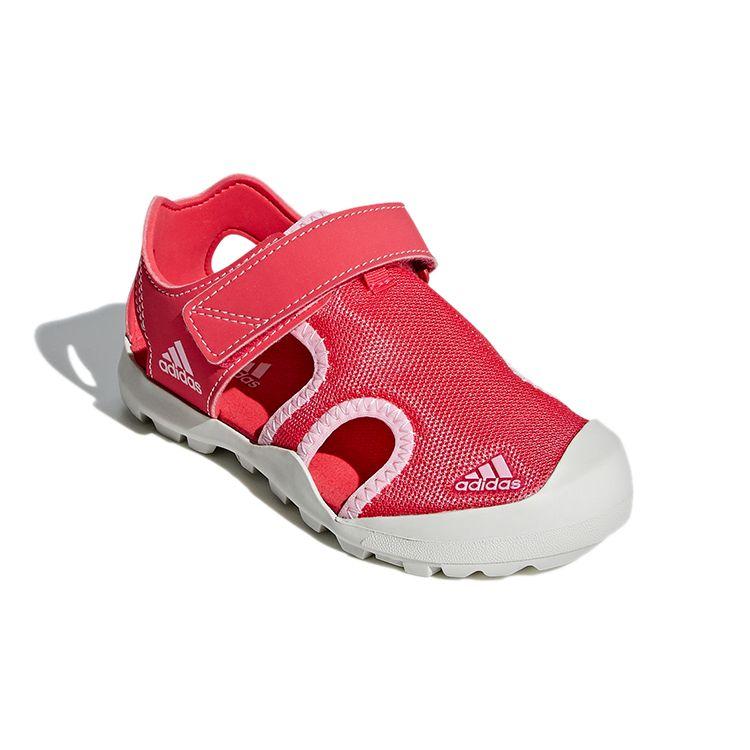 Adidas Captain Toey K Rosa Barnesandaler Råhvit BC0702