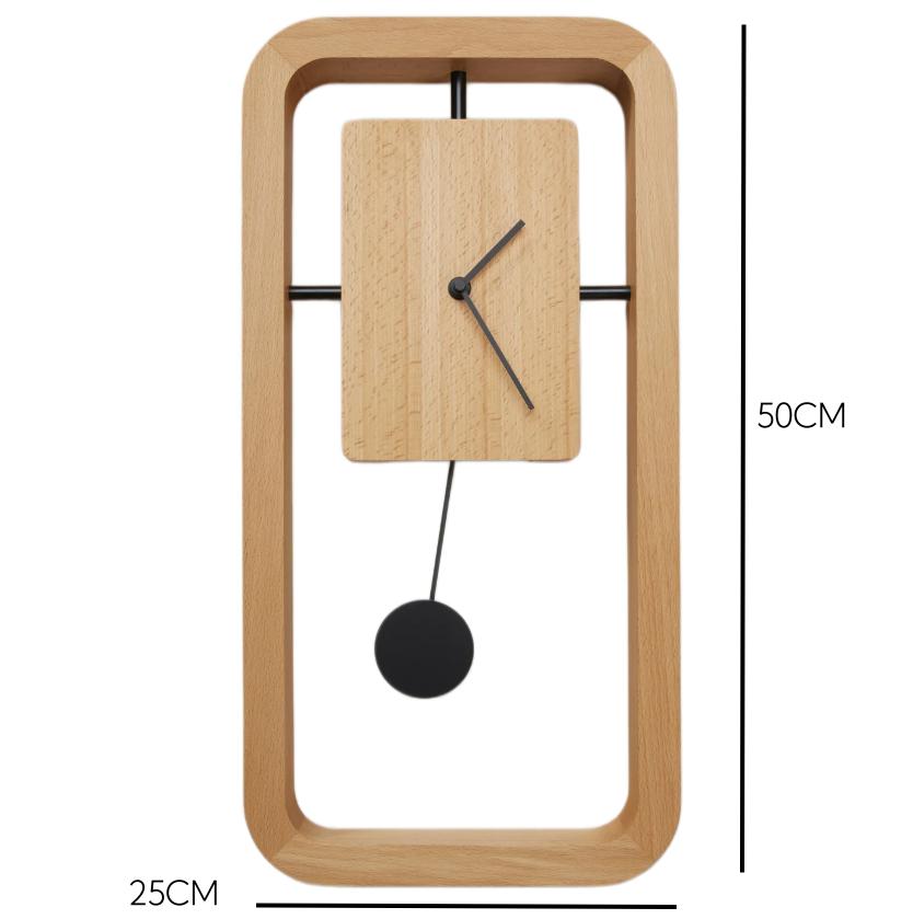 Wall Clock Brief Quartz Clocks Swingable Pendulum Times Creative Silent Loudspeaker Mute Watches Hours