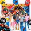 Forniture per Festa Monster Truck, 140 pezzi Decorazioni e Stoviglie per Compleanno Monster Truck - Piatti Sfondo per Compleanno Monster Truck, Decorazioni per Festa Blaze