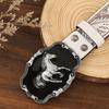 Luxury Design Western Cowboy Belt Trendy Brand Cowboy Waist Belt  For Men Woman