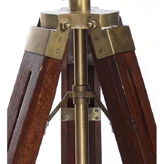 Designer Nautical Studio Floor Lamp Tripod Searchlight Home Décor Spot Light