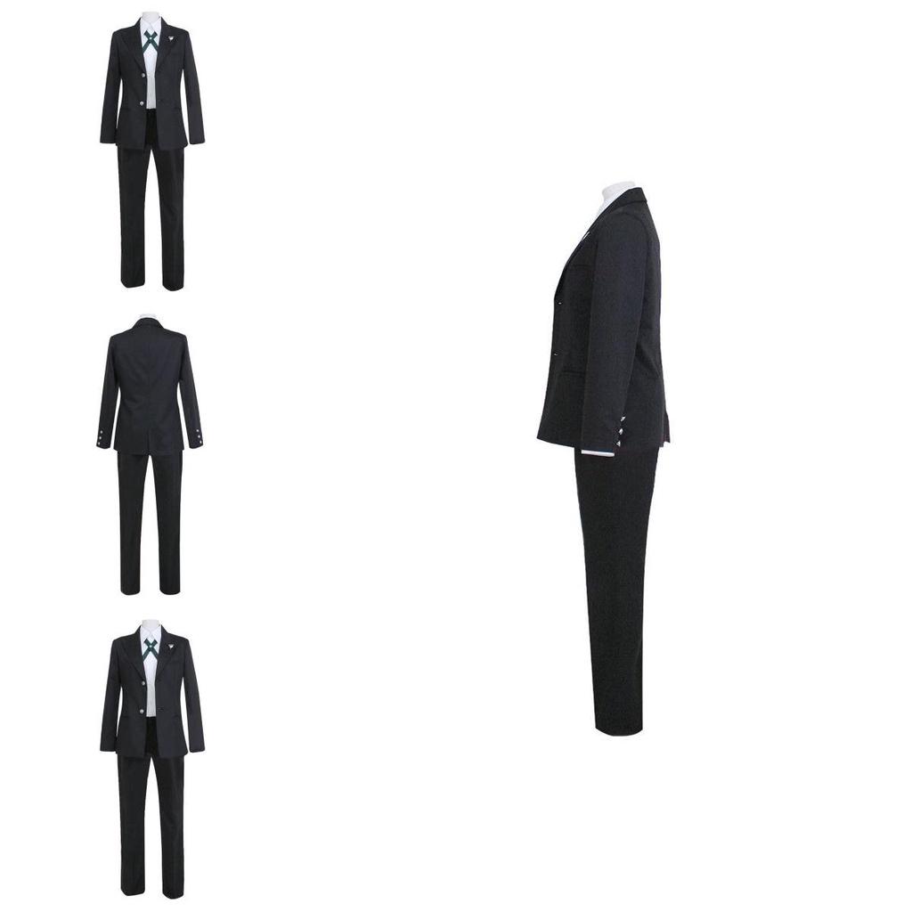 Danganronpa Byakuya Togami Cosplay Costume High Quality Black Jacket Pants Shirt