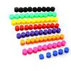 20Pcs 17/19/21mm Silicone Hexagonal Socket CapsLuminous Car Wheel Lug Nuts Silicone Screw Caps Tyre Nut Bolt Exterior Decoration