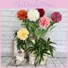 Dahlia Simulated Pinnata Flower Bouquet Artificial Chrysanthemum For Decor