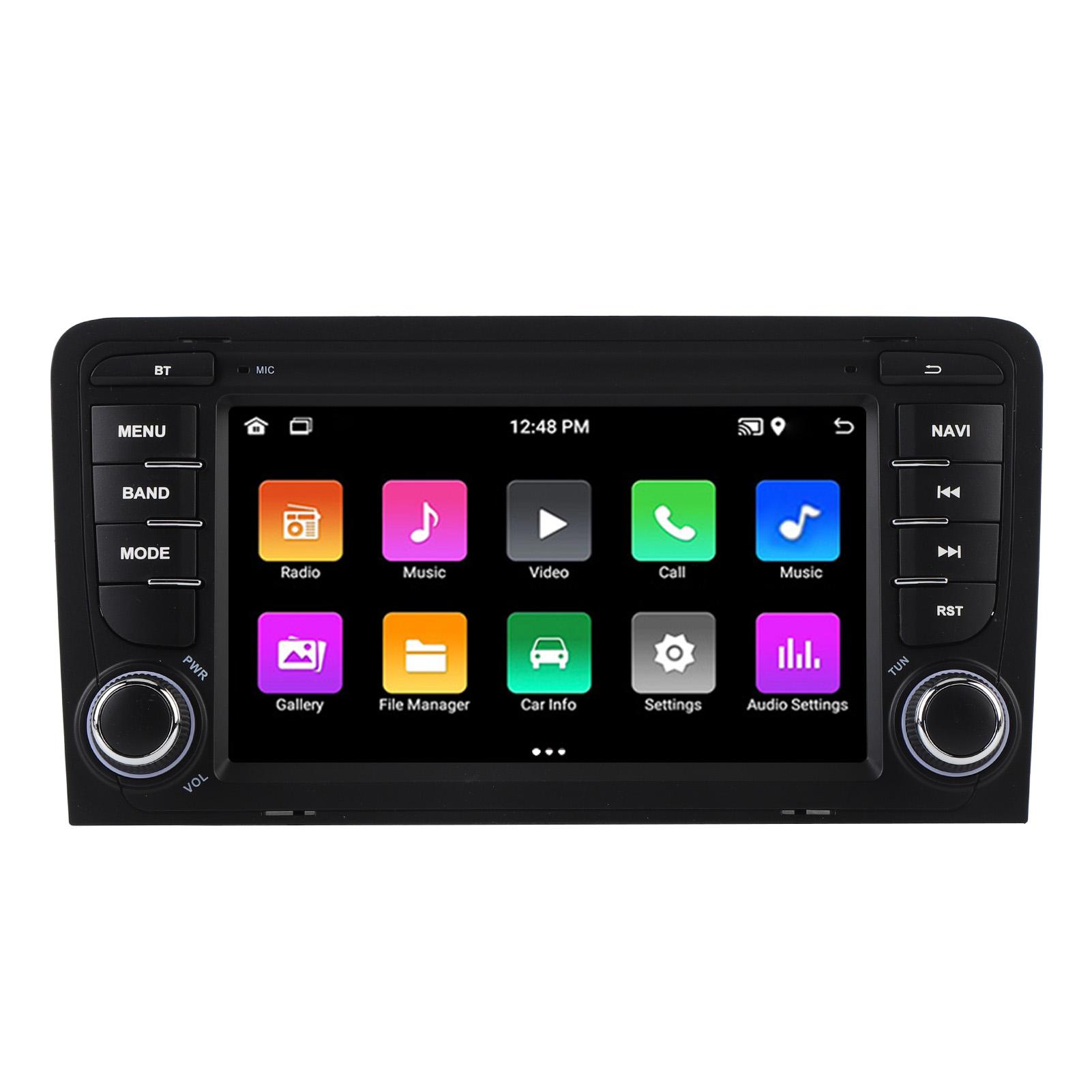 

Автомобильная стереосистема для Carplay для Android Auto с 7-дюймовым сенсорным экраном IPS Bluetooth FM AM USB MP5-плеер