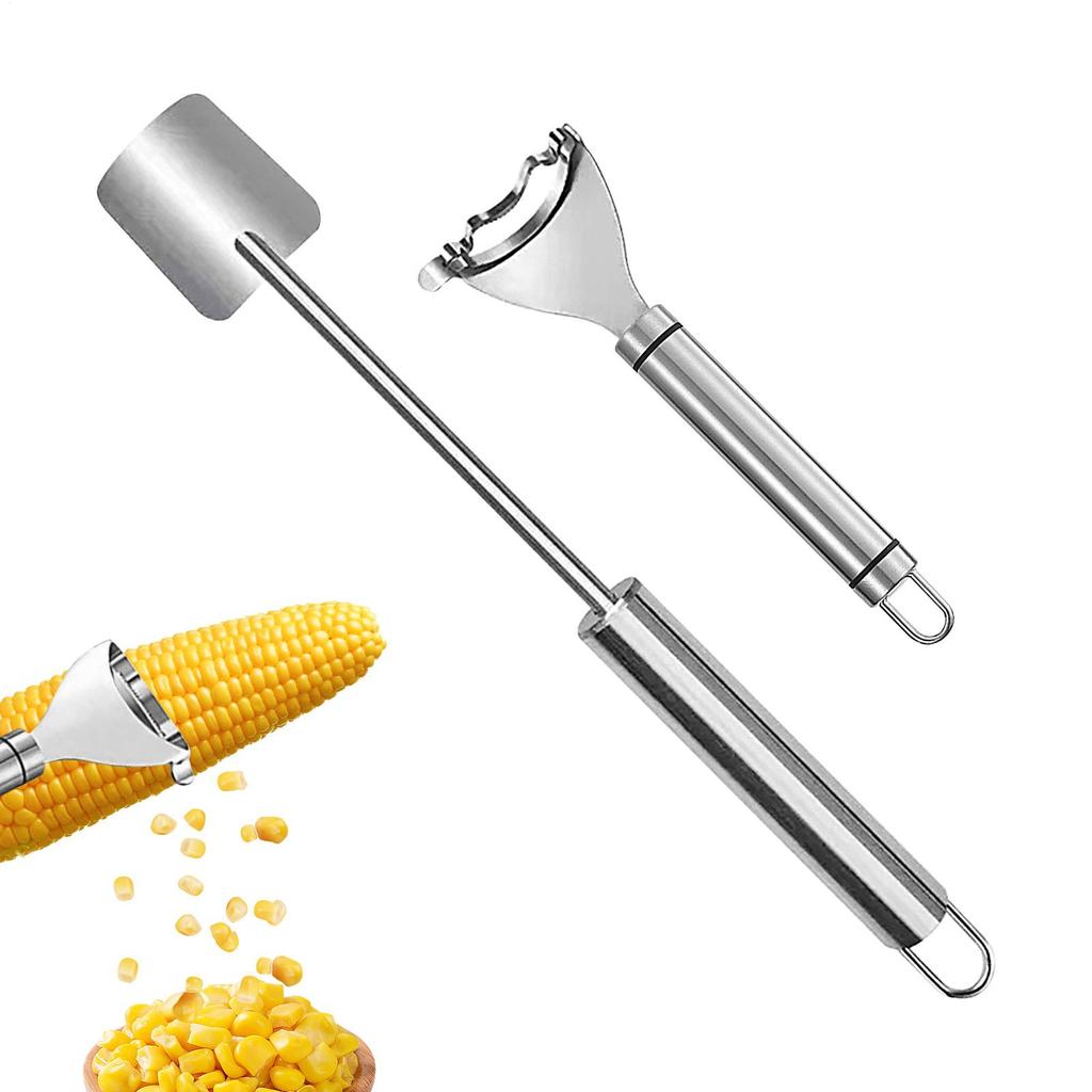 Corn Peeler Corn On The Cob Remover Manually Operated Corn Kernel Stripper Handle Easy To Clean Corn Stripping Shovel