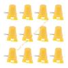 Set of 12 Small Wind up Robot Plastic Simple Operations Wind up Robot for Kids' Learning and Adults' Collection 55KF