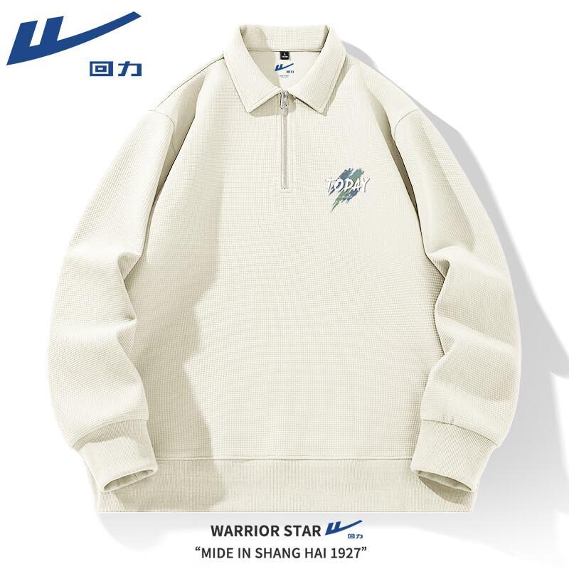 Warrior Waffle Knit Half-Zip Polo Sweatshirt 3XL