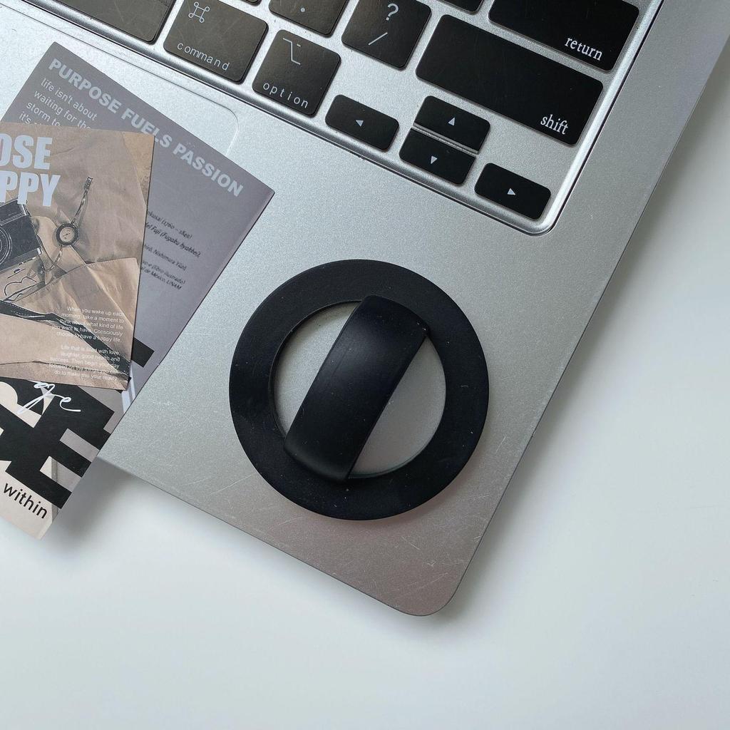 Multifunkční stolní stojánek na telefon MagSafe ze silikonu s magnetickým kroužkem