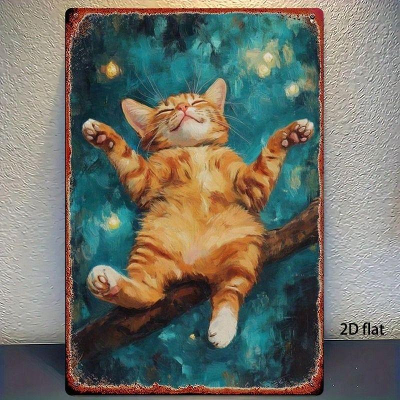 Vintage Metal Tin Wall Poster Sign 20x30cm