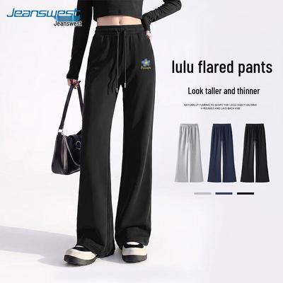 Jeanswest Women's High-Waisted Flared Yoga Joggers