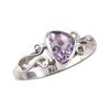 Natürlicher Rosa Amethyst Edelstein Handgefertigt 925 Sterling Silber Geschenkring S.6 p9Q50
