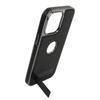 Case for IPhone PU Leather Full Protection Shockproof Slim Cell Phone Cover for Men Daily Use Black for IPhone 14 Pro
