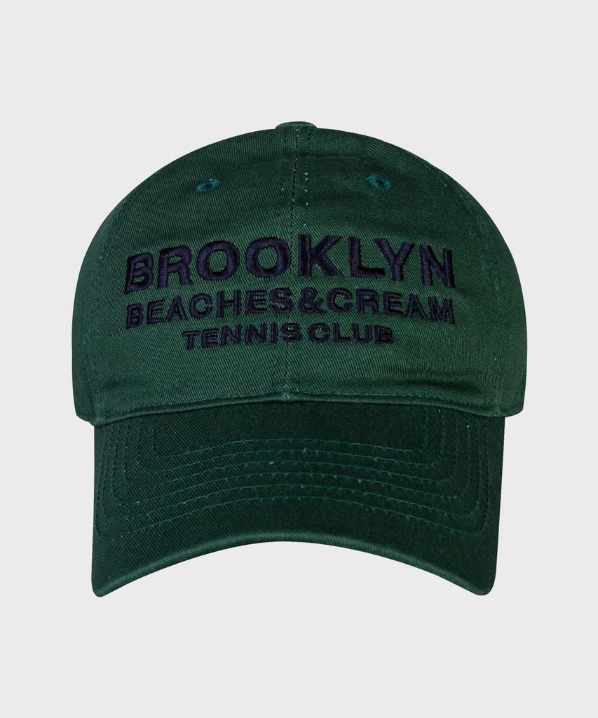 Bichiseuaenkeulim Brooklyn Tennis Club Ball Cap-Dark Green