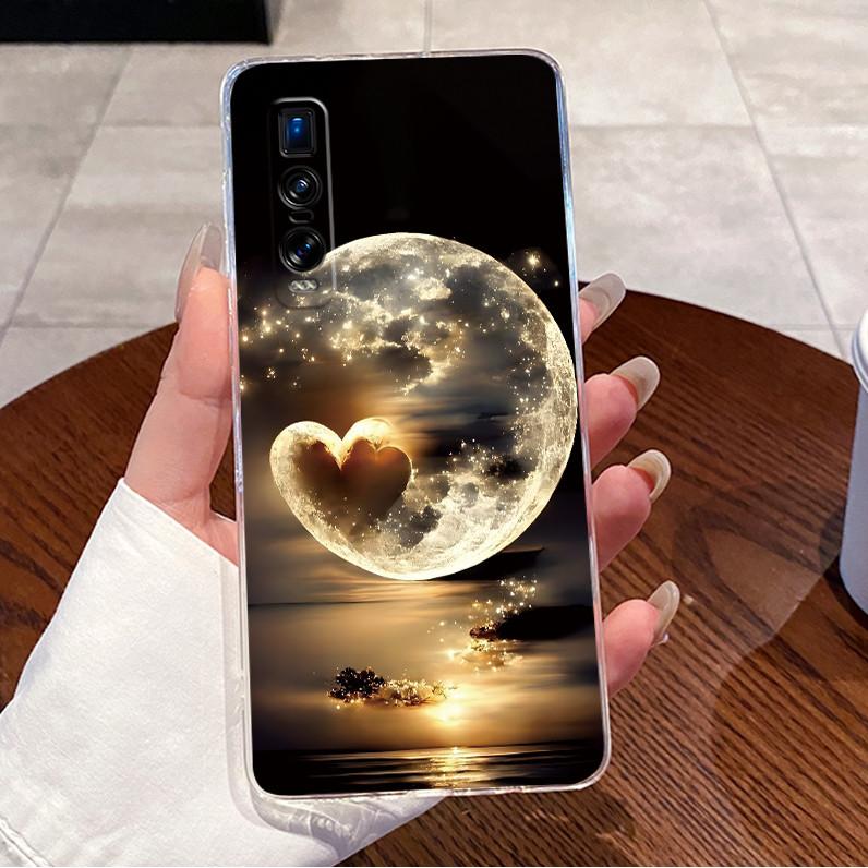 For OPPO Find X2 X2pro CPH2023 CPH2025 Luxury Cute Love Rabbit Funny Soft Silicone Case OPPO Find X2 Pro Transparent Back Cover
