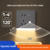 LED Night Light Socket with Motion Sensor, Recessed 86-Type for Floor, Staircase, Corridor, or Bedside.
