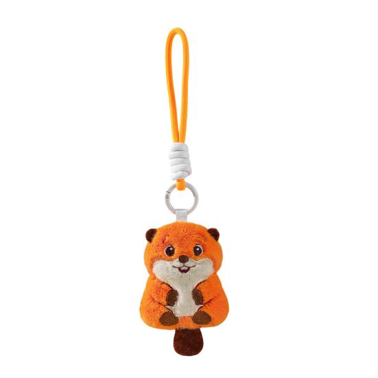 Keychain Pendant Plush Toy Design Soft Lizard Beaver Fill A