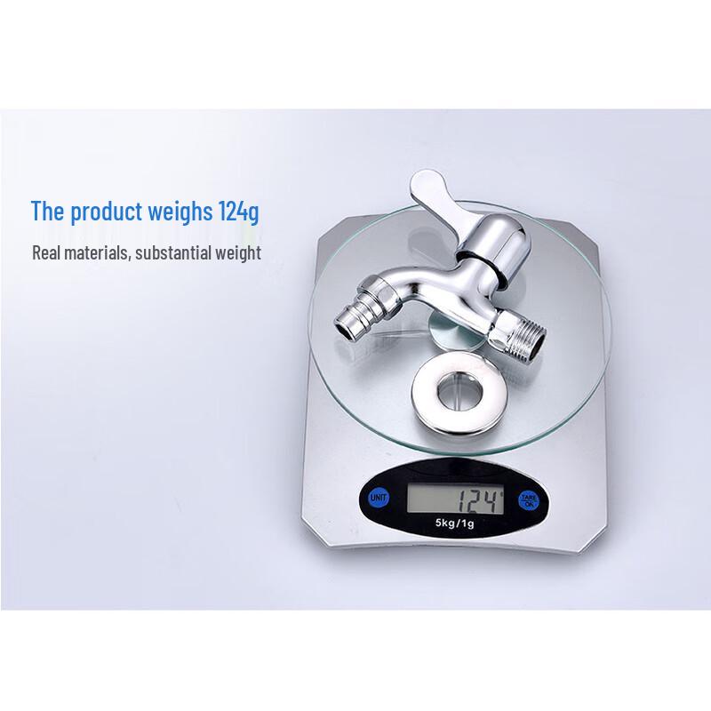 LANGZHIWEN Outdoor Anti-freeze Single Cold Copper Washing Machine Faucet