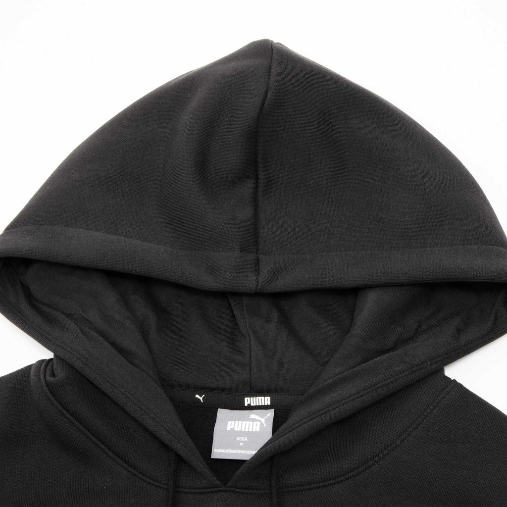 Puma Cf Big Cat Logo Hoodie Casual Sports Daily Warm Comfortable Long Sleeve Sweatshirt Men Hoodies Black 683431-01