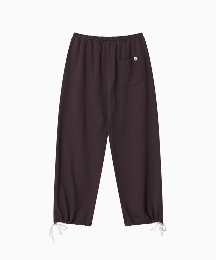Ohesio Two-Way Straight Pants, Burgundy