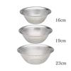 Yanagi Sori Stainless Steel Punching Strainer, 19cm, Made In Japan, Dishwasher Safe, One-Piece Molding, Stainless Steel, for Food Preparation,