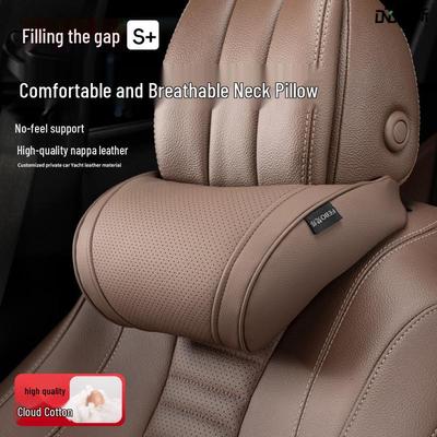 Oreiller de Protection de Nuque pour Voiture Appui-tête — Compatible avec Maybach, BMW, Tesla; Support lombaire, Dossier de siège