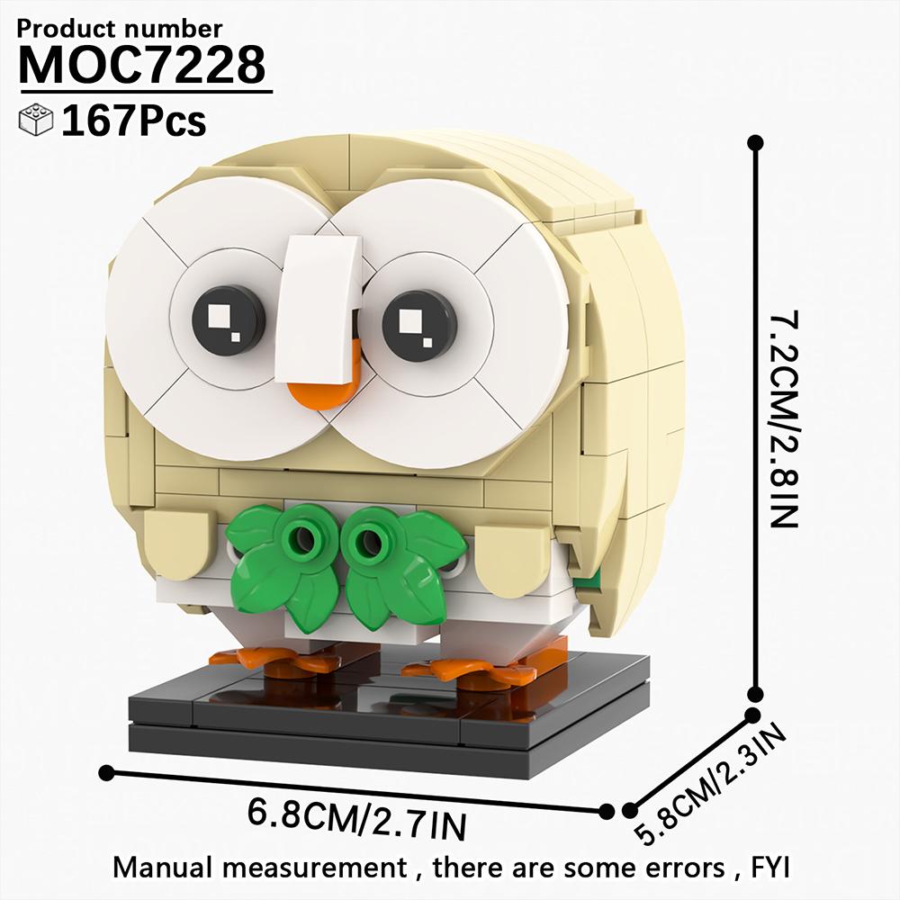 MOOXI Animal Series MOC Brick Panda Tiger Cat BrickHeaded Ser Model Adultes Building Block Kids Education Toys For Children Gift