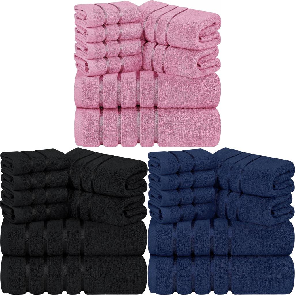Pure Cotton Absorbent Bath Towel With Soft Texture For Daily Home Use