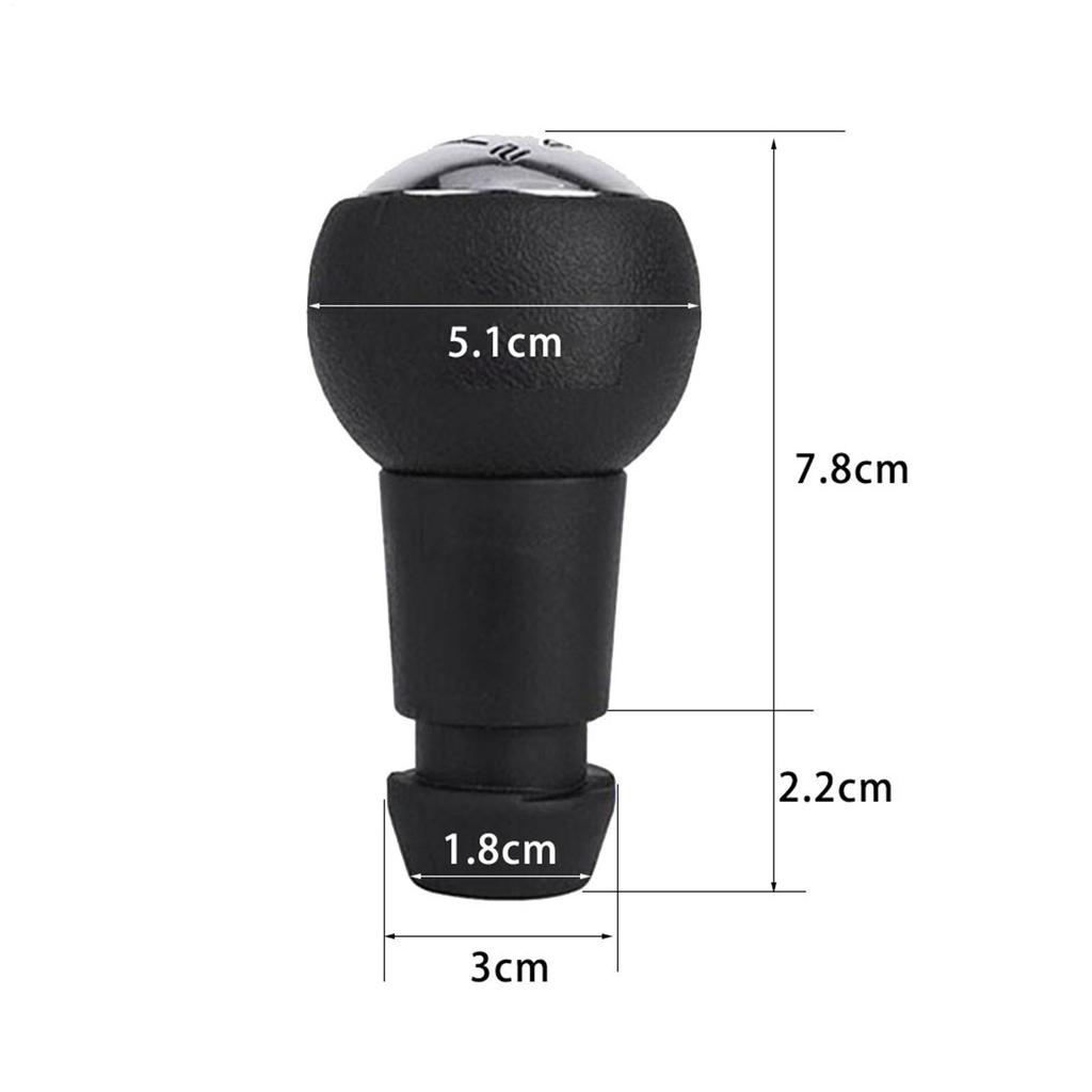 5 Speed Car Gear Stick Shift Knob Lever Handle Aluminum Alloy For PEUGEOT 106 206 306 406 107 207 307 4 CITROEN C2 C4 SAXO