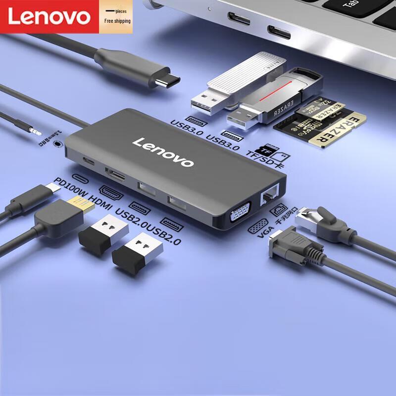 Lenovo Universal Docking Stations & Multi-Port Hubs