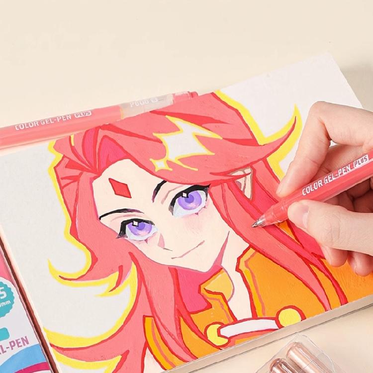 6/12/54 Farbige Malstifte Zeichenstift Acrylmarker Acrylfarbstift Gelstift Bastelbedarf für Keramik Glas