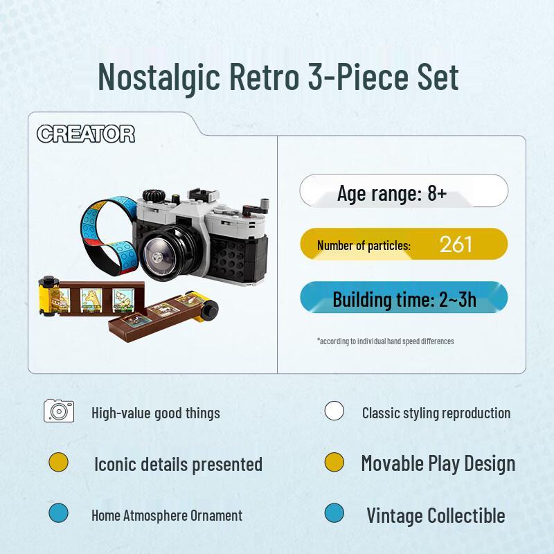 LEGO Creator Retro Camera Building Set