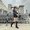 Knight Boots Women's Autumn and Winter New High Boots But Knee Boots Thick High Heel Temperament Thin Boots Children