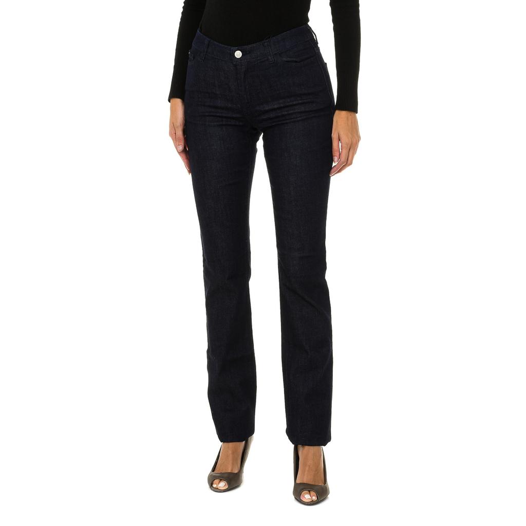 Pantalones largos tejanos 6Y5J85-5DWLZ para Mujer