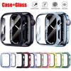 Case for Apple Watch 46mm 42mm 49mm 45mm 41mm 44mm 40mm PC Bumper Anti-fall Protective Sleeve iWatch Series 11 10 Ultra 9 8 7 SE
