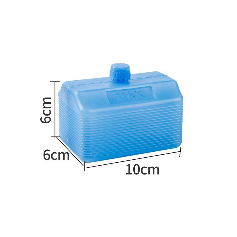 Reusable Ice Pack: Blue Ice Crystal Box for Cooling and Preservation