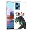 Kaiju No. 8 Anime Phone Case For Redmi Note 13 12 14 15 Pro Plus 13R 11 11T 11E 11S 10 Pro 10S 9 9S Cover Cell Clear TPU Capa Ca