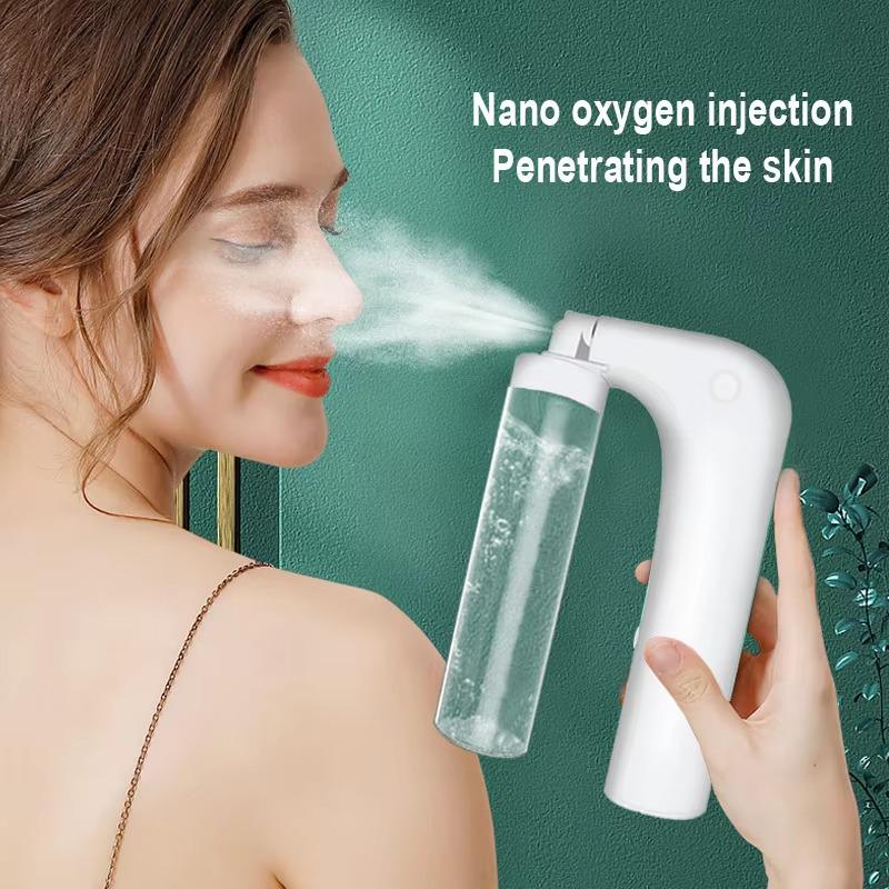 Compact Ionic Facial Steamer: Deep Cleanse & Hydrate Anywhere