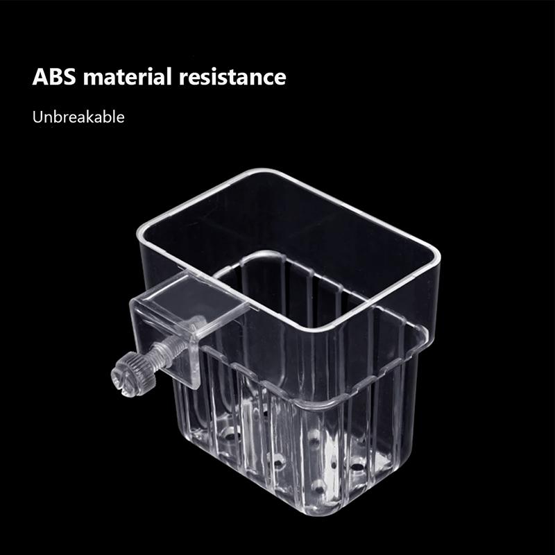 

Wall Mounted Hanging Aquarium Planter Cups Fish Tank Basket Aquatic Plants Holder Home Decor Indoor Plant Pot Modern Style