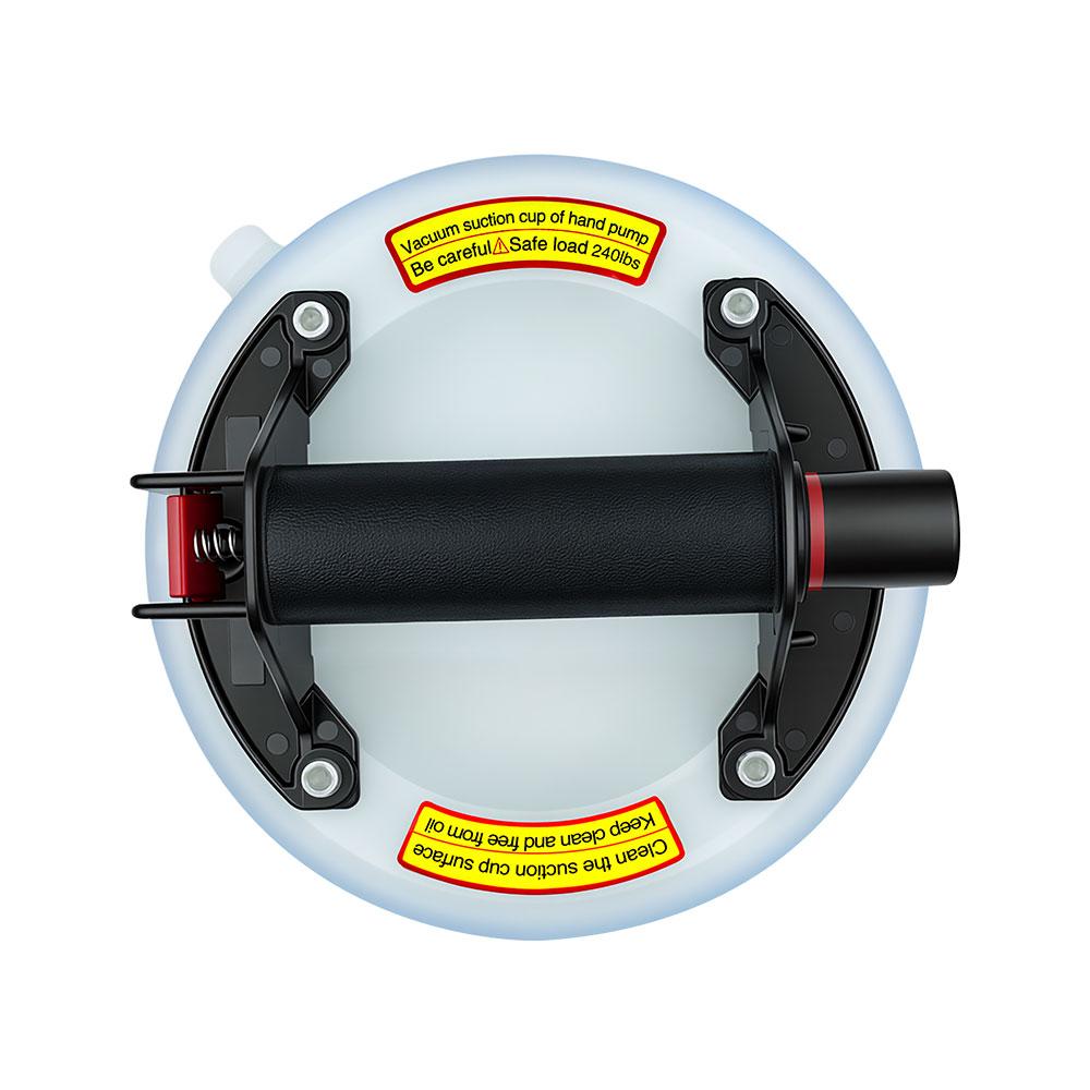 8 Inch Silicone Vacuum Suction Cup 240lb Loading Capacity Hand Lifter 21cm Cup For Glass Ceramic Tile Granite Floor Lifting Tool