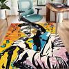 Elvis Polyester Carpet, Soft Indoor Mat for Office Chair, Living Room, Computer Desk - Decorative Home Office Rug Design