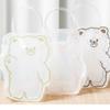 Daiso Medvěd Průhledná taška